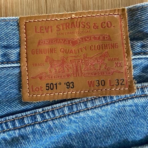 Levi’s 501’s Jeans 93’ collection - Picture 2 of 8